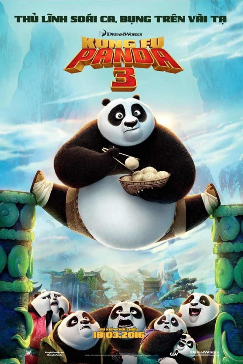 Xem phim Kung Fu Gấu Trúc 3 - Full HD Vietsub